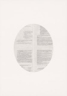 Untitled (Addendum to the shareholders’ agreement), 2024, pencil on paper, 100 x 70 cm